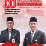 H. Agus salim S. Sos. MM
Sekretaris Kominfo 
Mengucapkan selamat HUT Ke 80 Tahun.Republik Indonesia